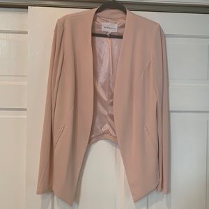 BCBGeberation light pink blazer- size L